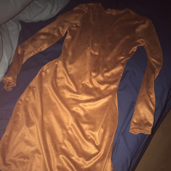brown/gold dress - Picture 1 of 1